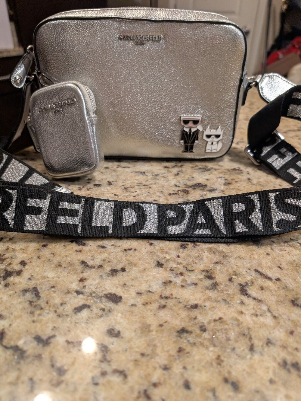 Karl Lagerfeld Paris Maybelle Paris Duo Camera Bag